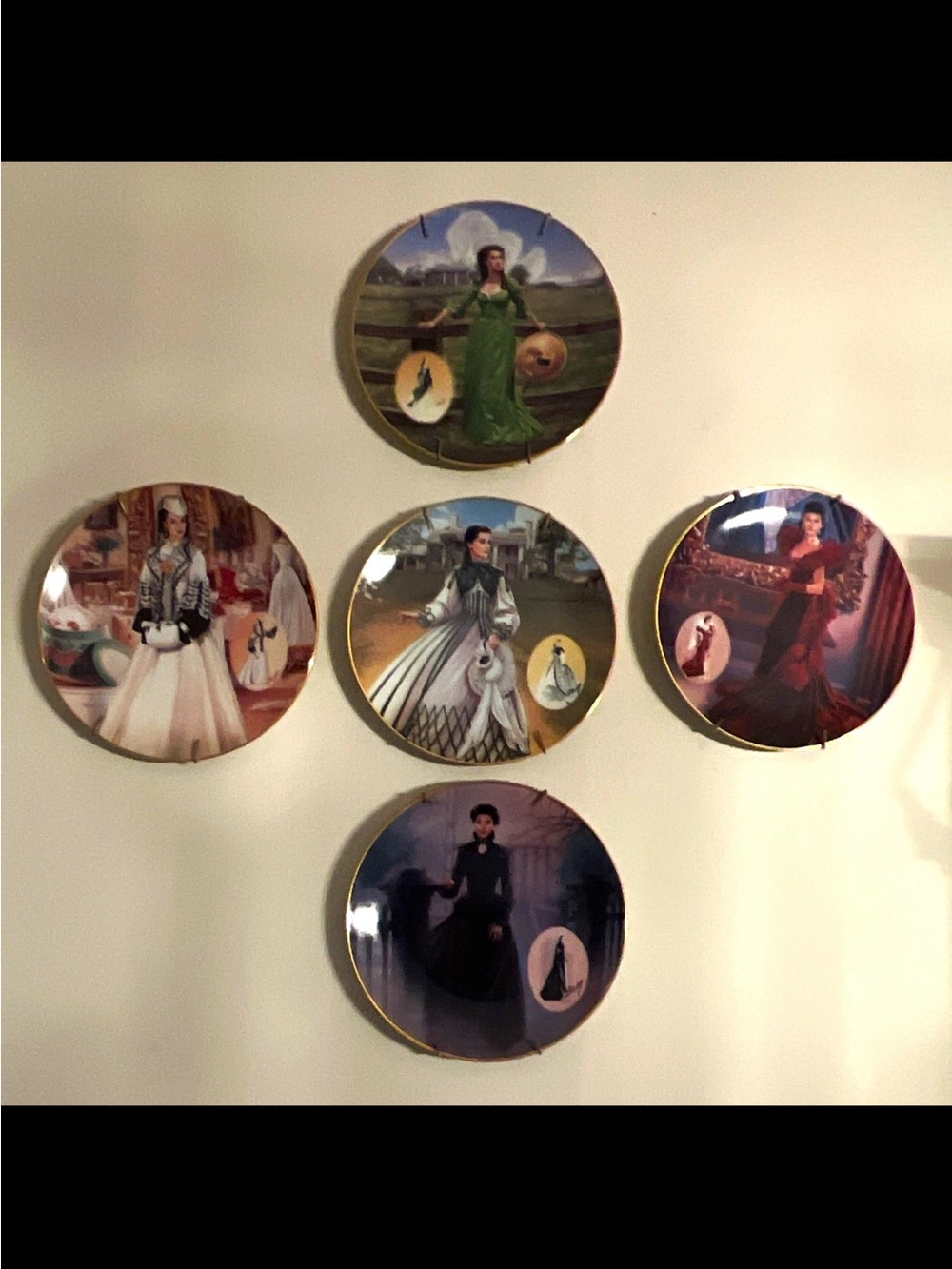 Gone with the Wind Collector Plates
